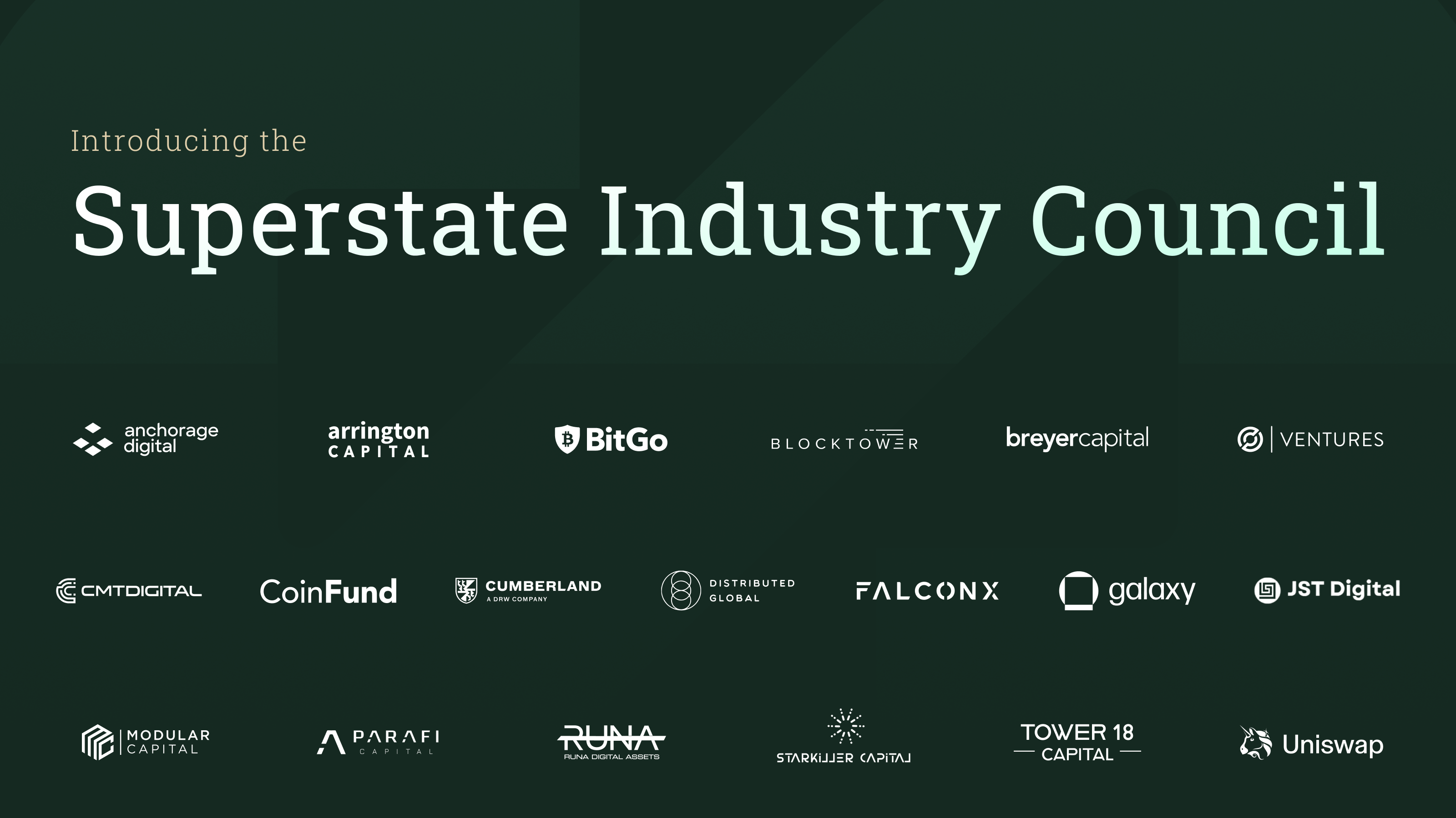 Introducing the Superstate Industry Council (SIC)