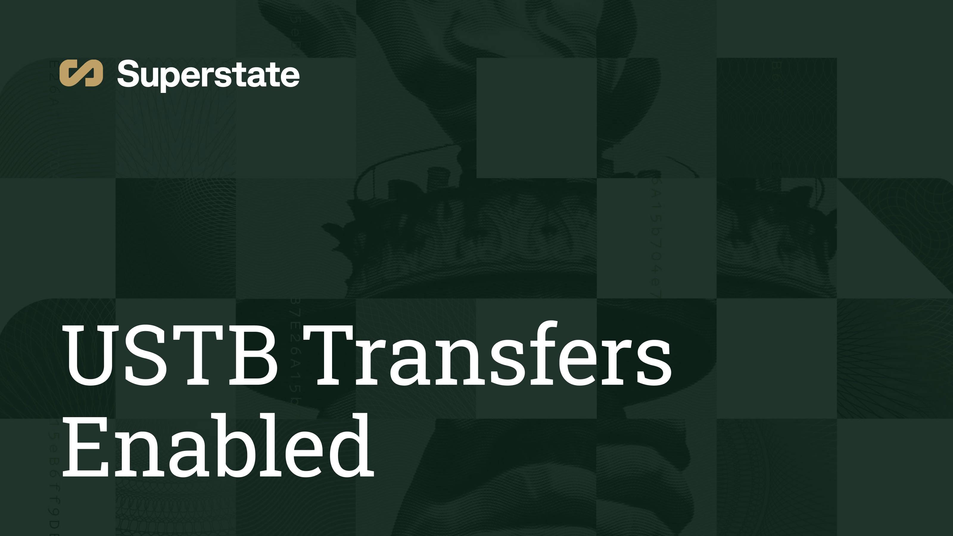 USTB now Enabled for Peer-to-Peer Transfers